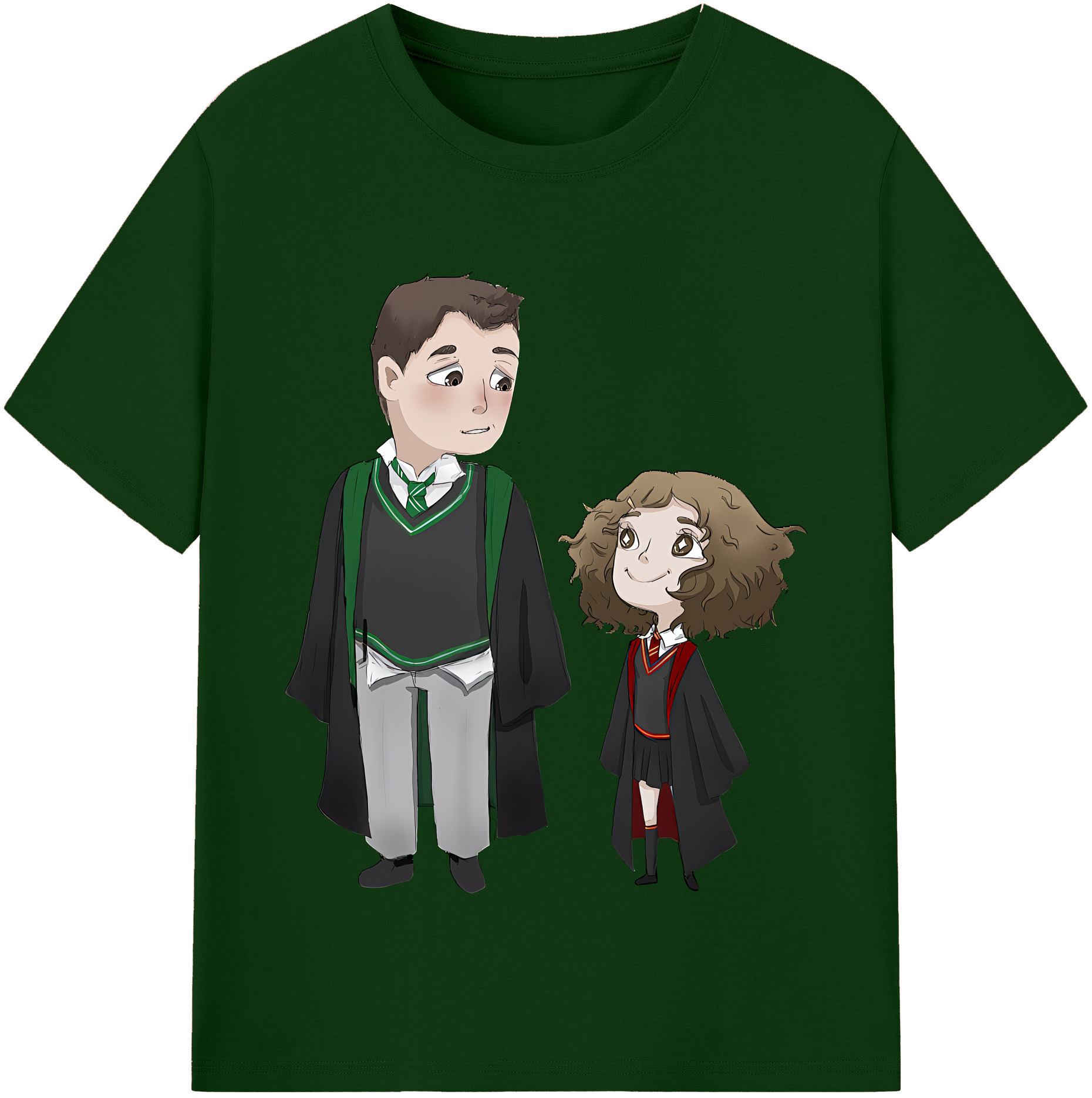 （画像用） Harry Potter ハリー・ポッターシリーズ 綿100％半袖Tシャツ（フロントプリント）